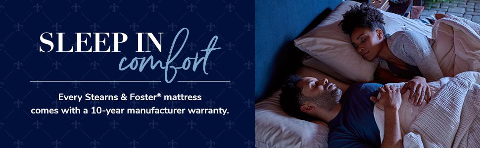 sleep comfort lux estate pillow top