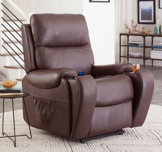 Cozy Power Recliner with Power Headrest and Lumbar