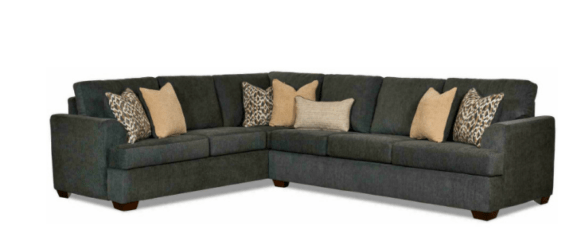 CLEARANCE Charcoal Sectional