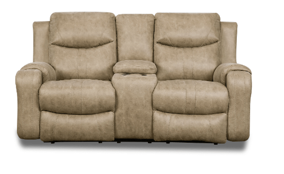 Marvel Power Reclining Console Loveseat with Power Headrest