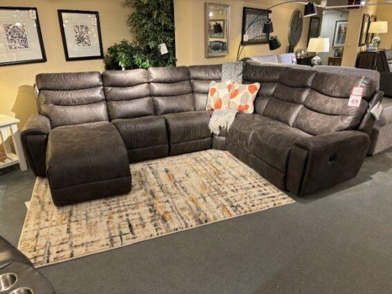 Clearance Lazboy Reclining Sectional
