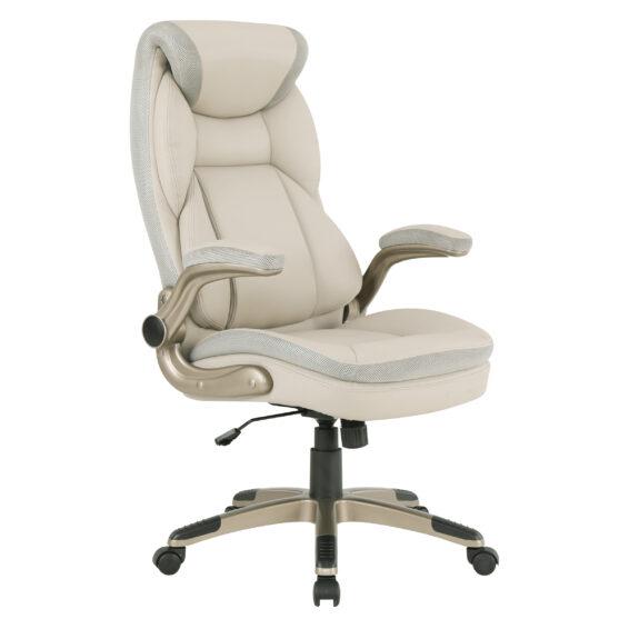 Executive Taupe Office Chair