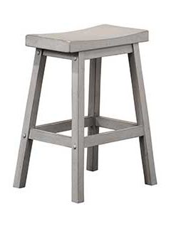 grey saddle stool