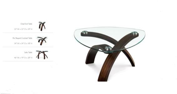 allure coffee table